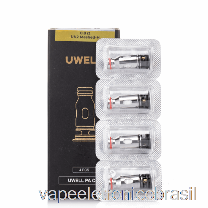 Vape Recarregável Uwell Pa Bobinas De Substituição 0.8ohm Pa Bobinas